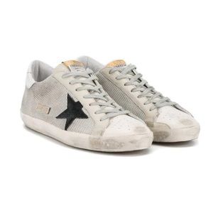 Golden Goose superstar lace-up sneakers